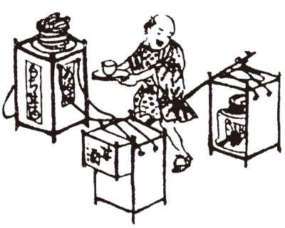 「暑気払い 江戸時代　イラスト」の画像検索結果